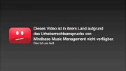 Youtube-Sperrtafeln im Sinne der Musikindustrie