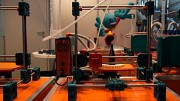 Sintermask Fabbster in Aktion (Cebit 2013)
