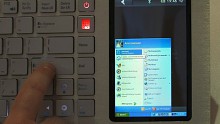Cebit 2009 - Eee Keyboard, Atom-NAS und Notebook ohne Tastatur in Aktion