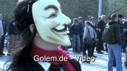 Demonstrationen des Chaos Computer Clubs in Berlin am 17. April 2009