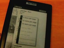Bookeen eReader - Impressionen