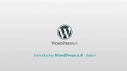 WordPress 2.8 alias Baker - Vorstellung
