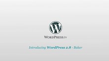 WordPress 2.8 alias Baker - Vorstellung