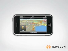 Navigon-Navigationssoftware f&uuml;r das iPhone - Video