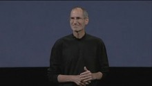 Steve Jobs wirbt f&uuml;r Organspenden auf dem Special Event im September 2009