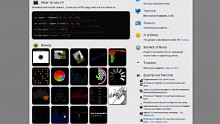 Raphael - Javascript-Bibliothek erzeugt animierte Vektorgrafik in SVG und VML