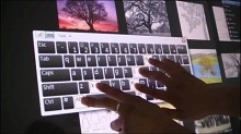 Evoluce One - 47 Zoll großes Multitouch-LCD