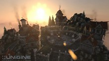 Unigine Heaven als Demo für DirectX-11-Effekte