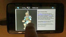 WebGL-Demo in Firefox auf dem Nokia N900