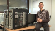 Supercomputer Fastra II an der Universität von Antwerpen