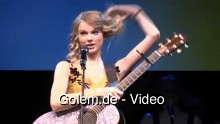 Taylor-Swift-Live-Performance in 3D auf der CES 2010 im Rahmen der Sony-Pressekonferenz