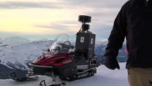 Vorstellung Google-Street-View-Schneemobil