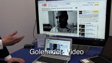 Vorstellung von Wireless Display auf der Cebit 2010