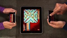 Scrabble auf dem iPad (Steuerung mit iPhone und iPod touch)