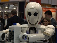 Roboter Aila des DFKI auf der Hannover Messe 2010