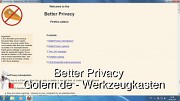 Golem.de - Werkzeugkasten - Better Privacy