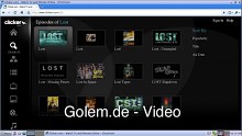 Clicker.tv - Programmführer in HTML5
