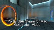 Portal &uuml;ber Steam f&uuml;r Mac auf Macbook Pro
