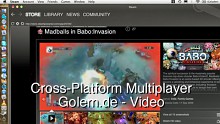 Cross-Platform Multiplayer mit Steam f&uuml;r Mac (Madballs in Babo)