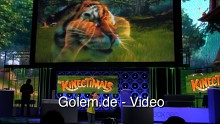 Microsoft pr&auml;sentiert Kinectimals, Kinect Sports, Kinect Adventures und Kinect Joy Ride