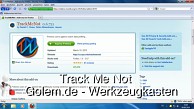 Golem.de - Werkzeugkasten - Track Me Not