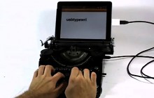 USB-Schreibmaschine für das iPad