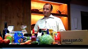 Amazon verkauft Lebensmittel - Demonstration