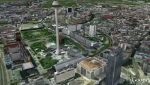 Berlin und Stuttgart in 3D mit Google Earth
