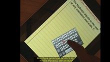 Blind Type - intelligente virtuelle Tastatur