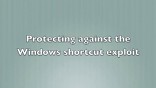 Sophos erkl�rt das Shortcut Exploit Protection Tool