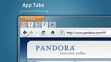 Alex Faaborg zeigt App Tabs in Firefox 4 Beta 2