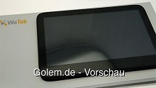WeTab - Ersteindruck von Golem.de