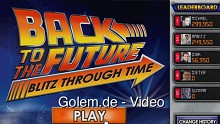 Back to the Future (Zur&uuml;ck in die Zukunft) Blitz Through Time - Facebook-Spiel