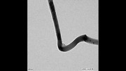 Anode eines Lithium-Ionen-Akkus unterm Elektronenmikroskop