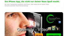 Nose Dial - das iPhone mit der Nase bedienen