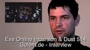 Eve Online Incursion und Dust 514 - Interview mit H&uacute;ni Hinrichsen
