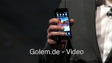 Samsung Galaxy S2 - Präsentation auf dem Mobile World Congress 2011