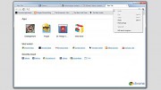 Google zeigt das neue Einstellungsmen&uuml; in Chrome 10