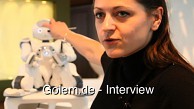Aldebaran Nao - Interview mit Petra Koudelkova auf der Hannover Messe 2011