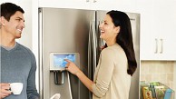 Samsung zeigt K&uuml;hlschrank mit LCD-Screen und Apps