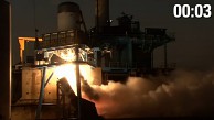 Space X - Testzündung der Trägerrakete Falcon 9