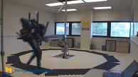 Roboter Mabel kann rennen