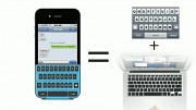 Folientastatur f&uuml;r das iPhone