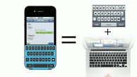 Folientastatur f&uuml;r das iPhone