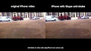Skype f&uuml;r iPhone - Anti-Shake-Technik