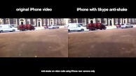 Skype für iPhone - Anti-Shake-Technik