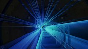Animation einer Protonenkollision im LHC - Cern