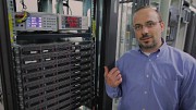 HP f&uuml;hrt durch das Discovery Lab in Houston