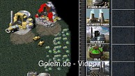 Command and Conquer in Google Chrome gespielt