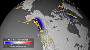 Eisfl&auml;chen und Klimaforschnug - Nasa